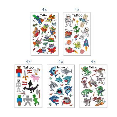 ONLINE matricacsomag BigPack tetoválás fiúk 272 tetoválás / 20ív