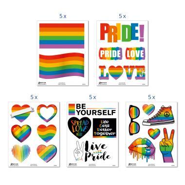 ONLINE matricacsomag Pride 110 matrica/ 25ív