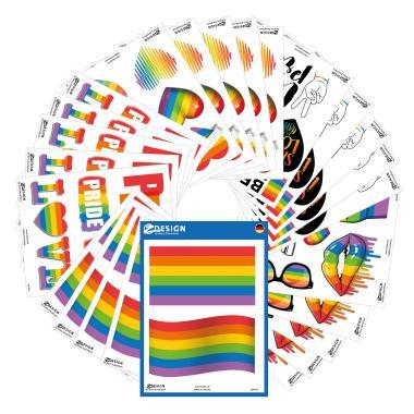 ONLINE matricacsomag Pride 110 matrica/ 25ív