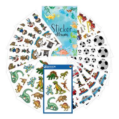 ONLINE matricacsomag és album fiúk 171 matrica/ 6ív