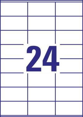 Avery univerzális etikett címke 70x36 mm 50+15 lap promo