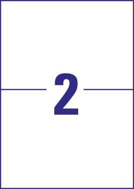 Avery univerzális etikett címke 210x148 mm 50+15 lap promo