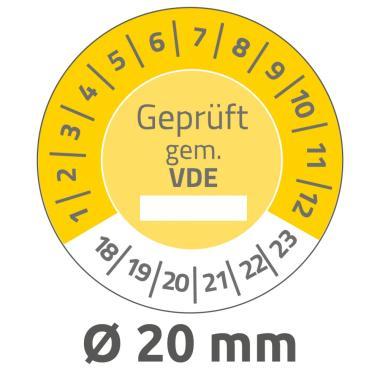 Avery időjárásálló öntapadó plakett 