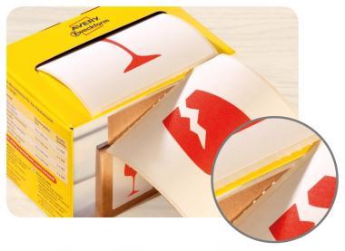 Avery piktogram álló helyzetet jelző nyílak 74 x 100 mm