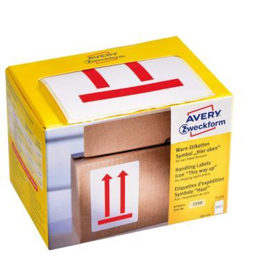 Avery piktogram álló helyzetet jelző nyílak 74 x 100 mm