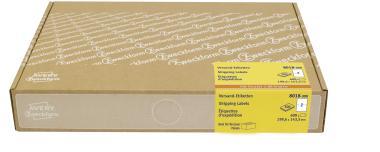Avery csomagcímke 199,6 x 143,5 mm - fehér 300 ív