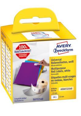 Avery tekercses öntapadó címke, thermo nyomtatóhoz 32 x 57 mm 500 címke