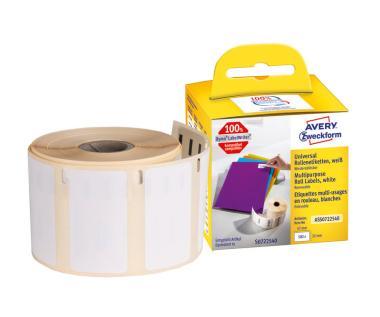 Avery tekercses öntapadó címke, thermo nyomtatóhoz 32 x 57 mm 500 címke