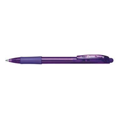 Pentel golyóstoll nyomógombos Wow 0,7 mm - lila