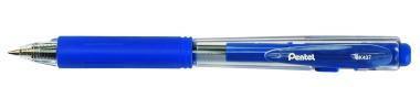 Pentel golyóstoll nyomógombos háromszög fogózóna 0,7 mm - kék
