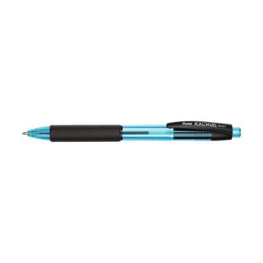Pentel golyóstoll nyomógombos háromszög fogózóna Kachiri 0,5 mm - kék