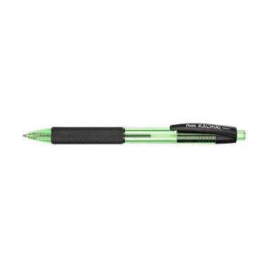 Pentel golyóstoll nyomógombos háromszög fogózóna Kachiri 0,7 mm - zöld