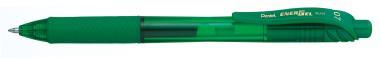 Pentel zselés rollertoll nyomógombos EnerGelX 0,7 mm - zöld