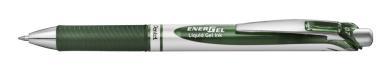 Pentel zselés rollertoll nyomógombos EnerGel 0,7 mm - sötétzöld