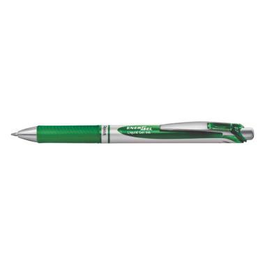 Pentel zselés rollertoll nyomógombos EnerGel 0,7 mm - zöld