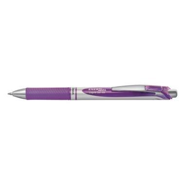 Pentel zselés rollertoll nyomógombos EnerGel 0,7 mm - lila