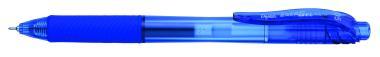 Pentel zselés rollertoll nyomógombos tűhegyű EnerGelX 0,5 mm  - kék