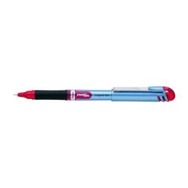 Pentel zselés rollertoll kupakos tűhegyű EnerGelX 0,5 mm - piros