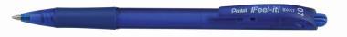 Pentel golyóstoll nyomógombos IFeel-it! 0,7 mm - kék