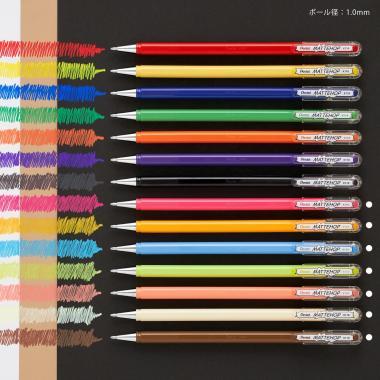 Pentel zselés rollertoll kupakos Neon Sweet Mattehop 1,0 mm 7 db-os szett