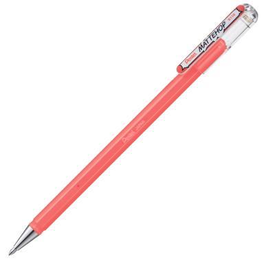 Pentel zselés rollertoll kupakos MATTEHOP 1,0 mm - korallpink