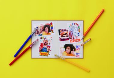 Pentel zselés rollertoll kupakos Neon Sweet Mattehop 1,0 mm 7 db-os szett