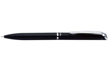 Pentel zselés rollertoll prémium fém EnerGel fekete 0,7 mm - fekete tintával + ajándék kék tollbetéttel