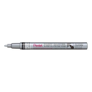 Pentel lakkmarker kerek hegyű 1,5 mm - ezüst