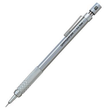 Pentel nyomósirón GRAPHGEAR 500 0,5 mm - ezüst