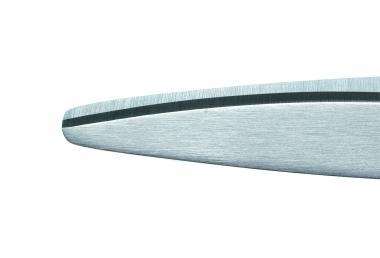 PLUS Fitcut Curve jobbkezes rozsdamentes acél olló 175 mm - világoskék