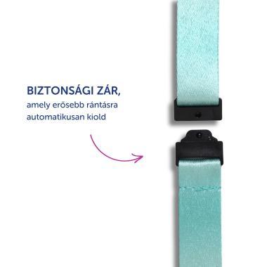 Avery ISKOLAI nyakpánt kártyatartóval - zöld
