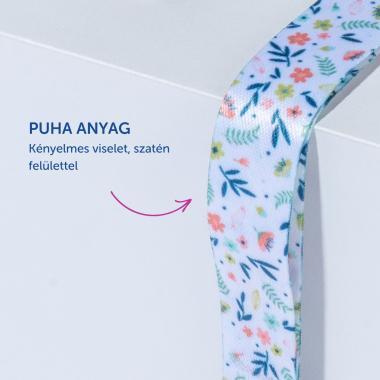 Avery nyakpánt újrahasznosított, 20 x 440 mm, 10 db - virágmintás