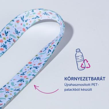 Avery nyakpánt újrahasznosított, 20 x 440 mm, 10 db - virágmintás