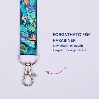 Avery nyakpánt újrahasznosított, 20 x 440 mm, 10 db - trópusi mintás