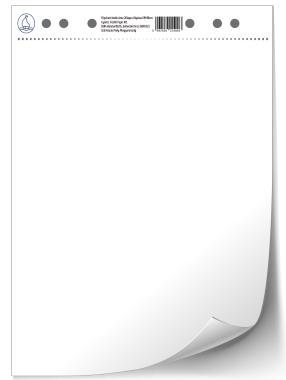 Flipchart 68*88 sima 5 x 20 lap/csomag