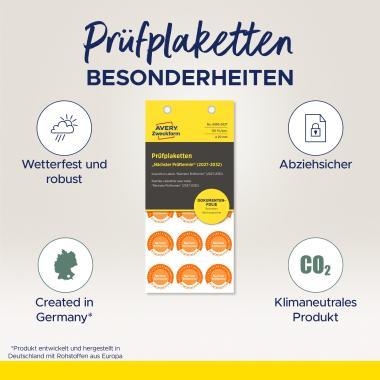 Avery eltávolíthatatlan öntapadó plakett 
