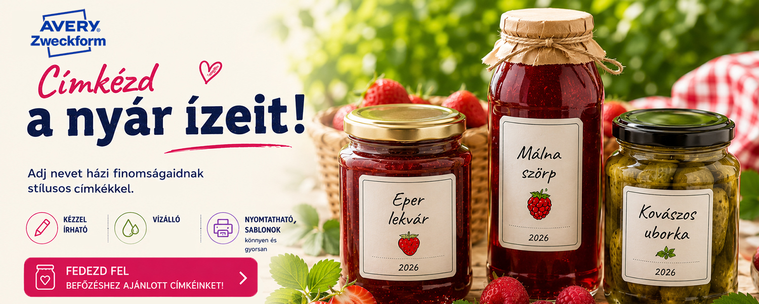 Címkék lekvárokhoz, szörpökhöz és befőzéshez