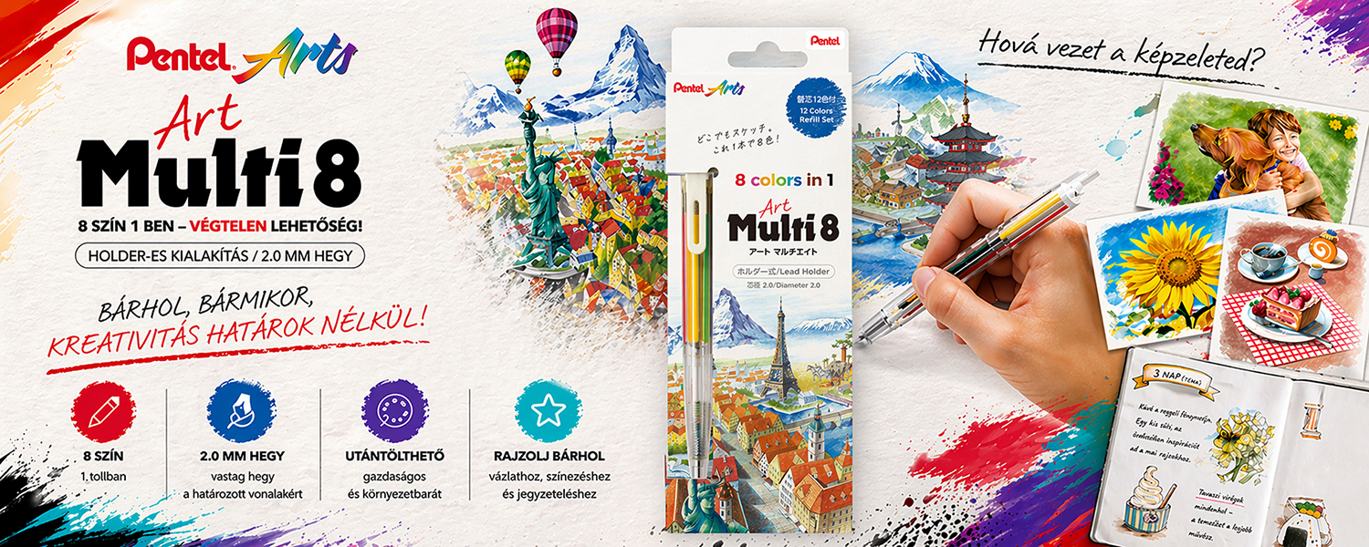 Pentel Multi8